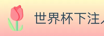 世界杯下注入口 Logo